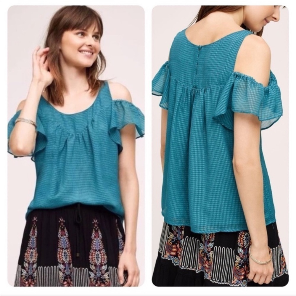 Anthropologie Maeve Blouse Size 8